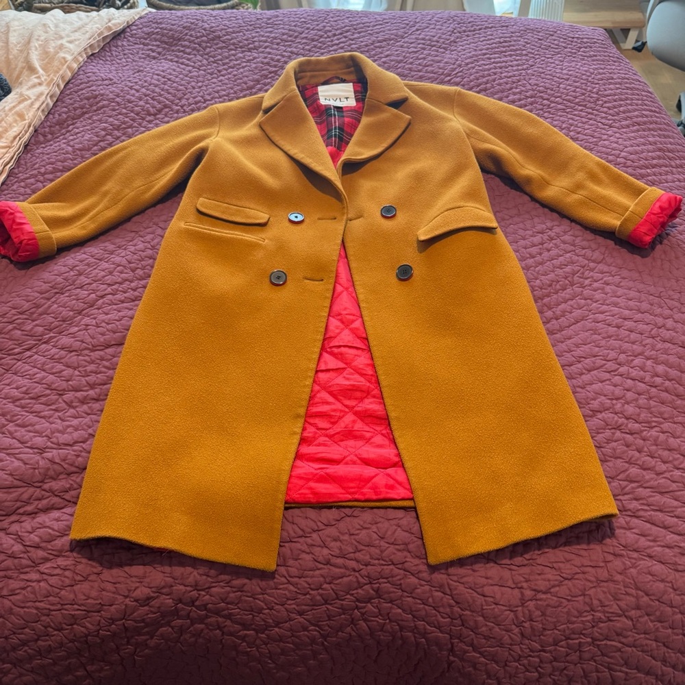 NVLT lined pea coat